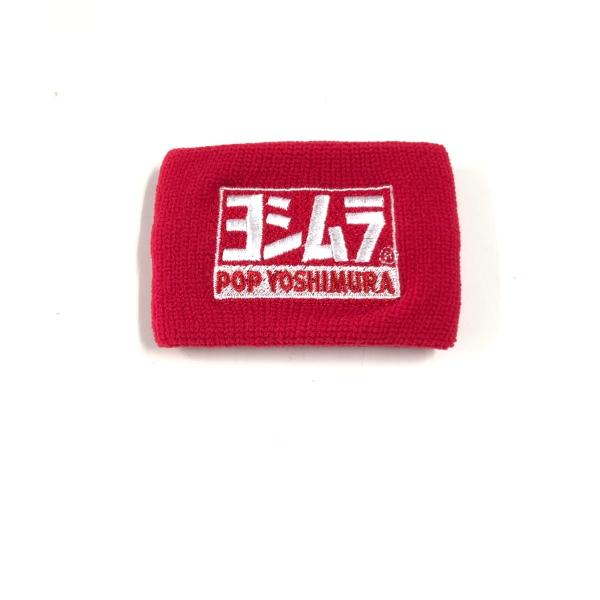 〇ヨシムラ YOSHIMURA リザーバータンクバンド リストバンド レッド 903-219-1100