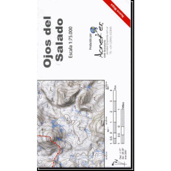 アンデス第二の高峰を登る地形図 オホス デル サラード登山図 Ojos Del Salado Buyee Buyee Japanese Proxy Service Buy From Japan Bot Online