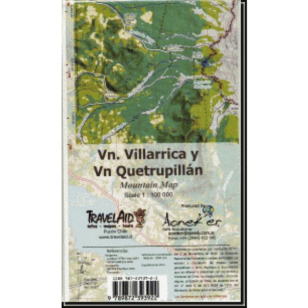 パタゴニアのトレイルマップ ビジャリカ火山 ケトルピジャン火山 Vn Villarrica Y Vn Quetrupillan Buyee Buyee Jasa Perwakilan Pembelian Barang Online Di Jepang