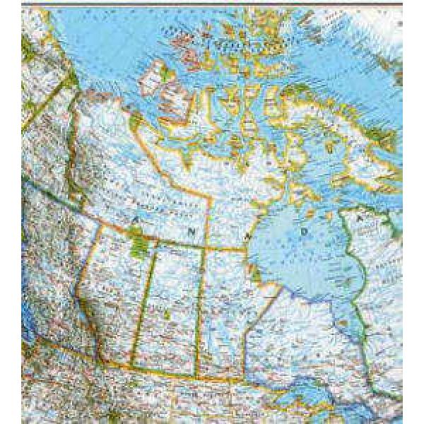 ナショナル ジオグラフィックの地図ポスター カナダ ウォールマップ Canada Classic Buyee Buyee 日本の通販商品 オークションの代理入札 代理購入