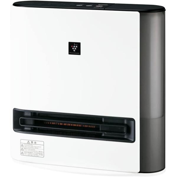 【送料無料】シャープ SHARPファンヒーター 加湿セラミックファンヒーター プラズマクラスター 1200W 最大加湿量約650mL 抗菌加工操作パネルHX-TK12-W ホワイト本体サイズ幅42×奥行17.5×高さ42cm　重量5.5kg...