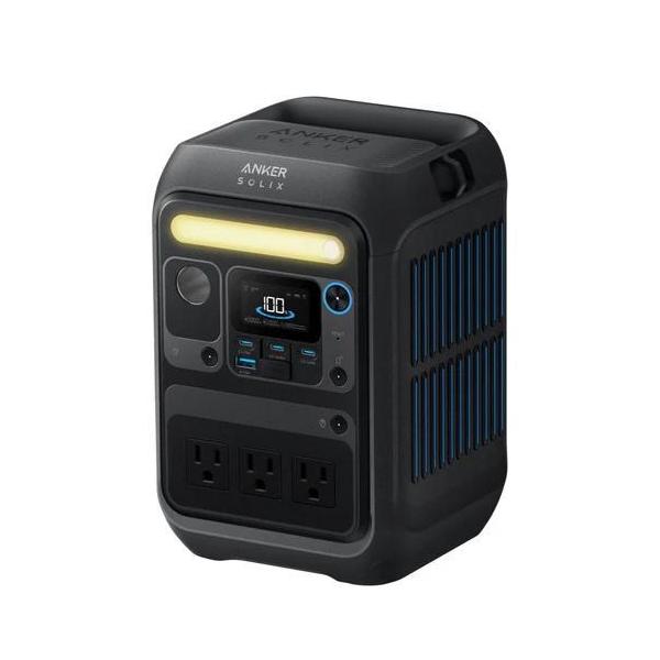 Anker（アンカー） ポータブル電源 Solix C300 Portable Power Station 288Wh ブラック A1722511 キャンプ 防災 アウトドア