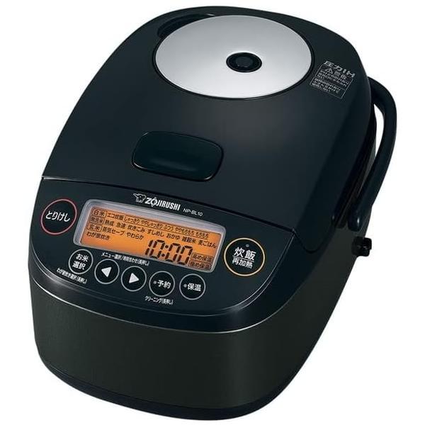 象印 炊飯器 圧力IH炊飯ジャー（5.5合炊き） ブラック ZOJIRUSHI 極め炊き NP-BL10-BA