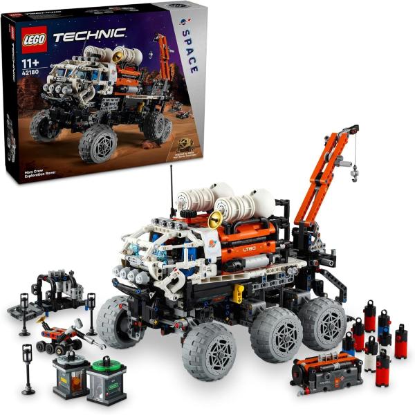 レゴ(LEGO) テクニック 有人火星探査ローバー おもちゃ 玩具 プレゼント 誕生日 ブロック クリスマス 男の子 女の子 子供 11歳 12歳 13歳 小学生 宇宙 42180