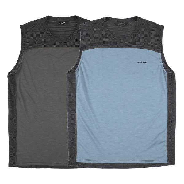 DM便190円】STATIC スタティック CHORD WOOL S/L SHIRTS コードウール