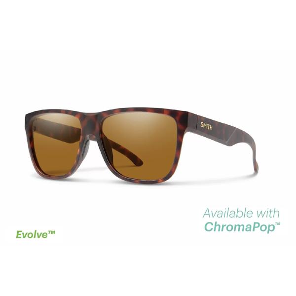 SMITH｜Lowdown XL 2 Matte Tortoise（ChromaPop Polarized Brown）