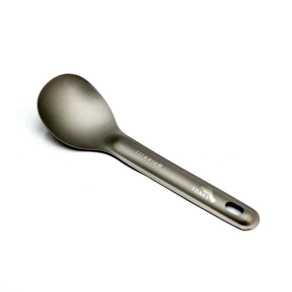 【DM便180円】TOAKS｜TITANIUM SHORT HANDLE SPOON