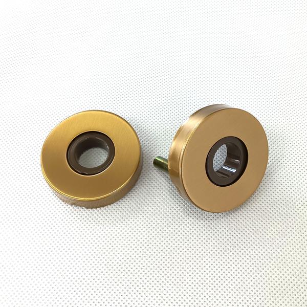 川口技研 GIKEN レバーハンドル用丸座のみ SG色サテンゴールド : TMK