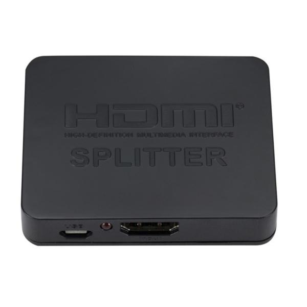 TR-HDMS HDMI 分配器 1入力 2出力 4K 60Hz HDMI スプリッター 2ポート USBケーブル付き (C)