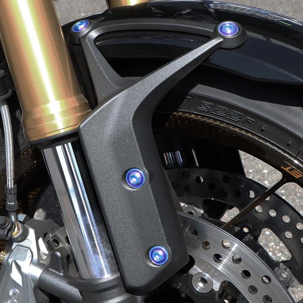■ブランド名：TECH-MASTER / テックマスター■商品番号：BS0011■商品名：Z900RS/CAFE フェンダーアーム用 ボルトセット■適合車種：Z900RS/CAFE■数量：数量1で8本セット■材質：64チタン■商品カラー：焼...