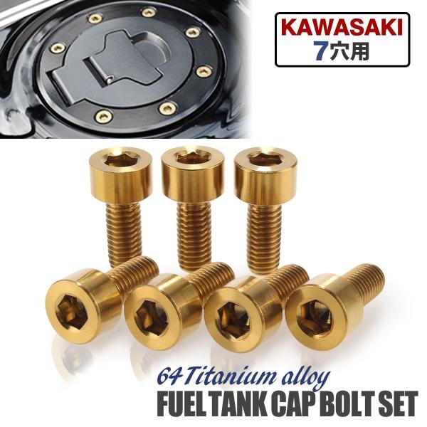 TECHーMASTER（テックマスター） タンクキャップ チタンボルト バイク