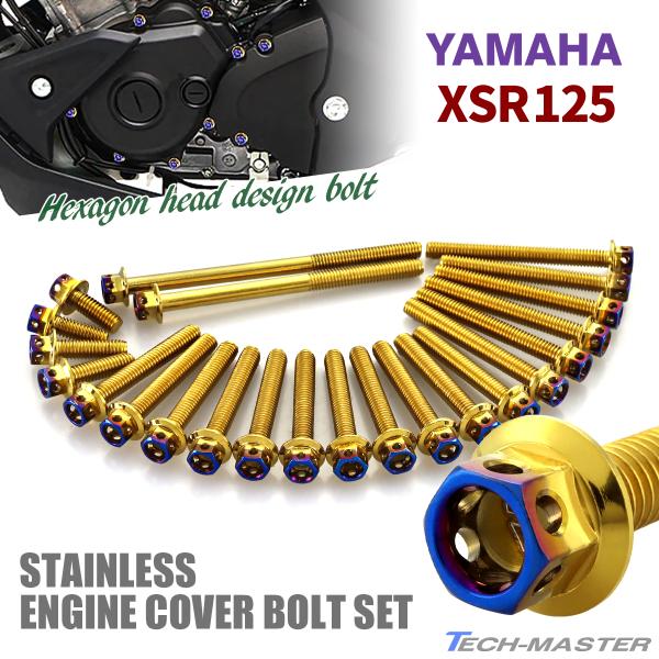 TECHーMASTER（テックマスター） XSR125 エンジンカバー クランク