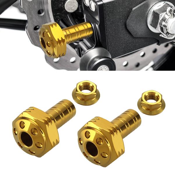 バイク ドライブチェーン アジャスターボルト M6用 ボルトカバー