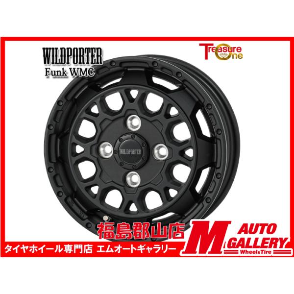 トレジャーワンカンパニー 郡山店 新品 ホイール4本セット ワイルド