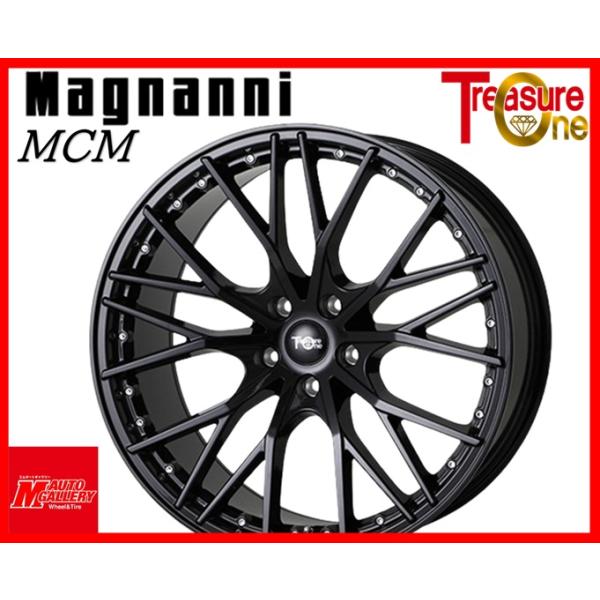 加須大桑 新品 ホイール4本セット マグナーニ MCM 19x8.0J 30 5H120   BMW:4シリーズ(グランクーペ)/5シリーズ等
