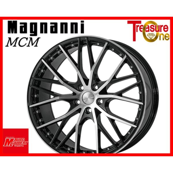 加須大桑 新品 ホイール4本セット マグナーニ MCM 20x8.5J 30 5H112   BMW:3シリーズ(G20/21)等