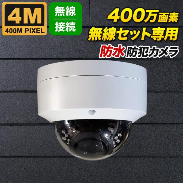 無線セット専用 400万画素 ドーム型 無線カメラ WL-300D : BUYER