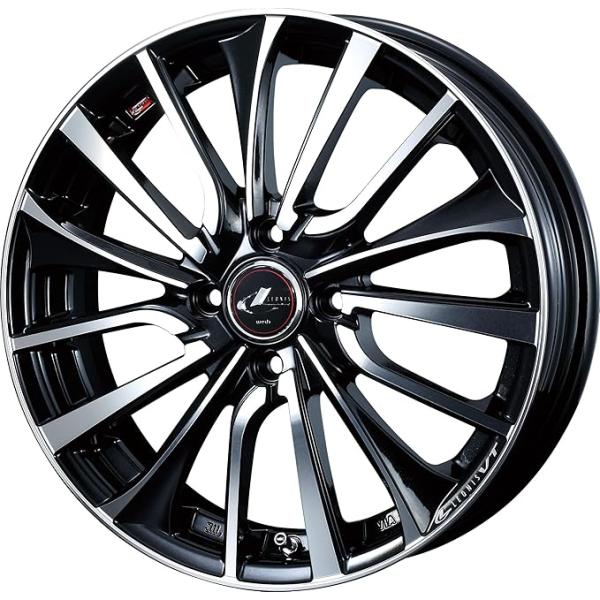ウェッズレオニスVT17インチ４本 大特価 送料無料 Weds レオニス VT 14-5.5J +45 100 4H 4本セット