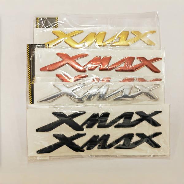 ヤマハ ステッカー XMAX エンブレム 3D 立体ステッカー YAMAHA X-MAX バイク カスタム オートバイ 爆買
