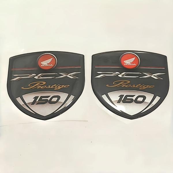 �z���_ �X�e�b�J�[ PCX150 PCX160 �G���u���� 3D ���̃X�e�b�J�[ ���S ���� HONDA �o�C�N �J�X�^�� ���� ���i�摜