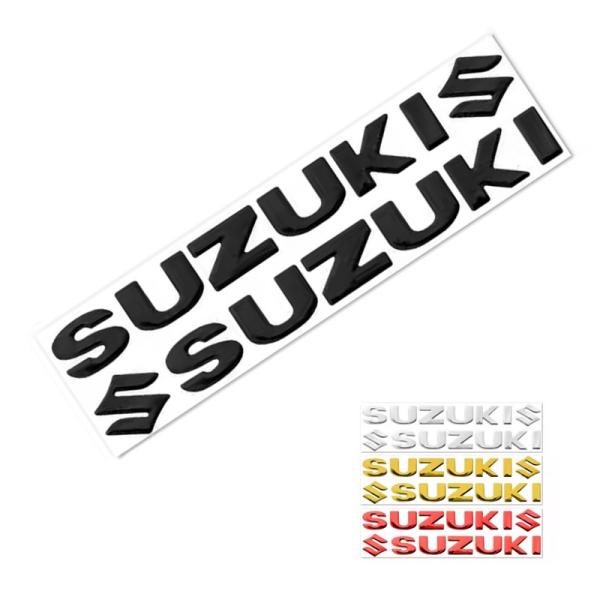 スズキ ステッカー Sマーク SUZUKI エンブレム ロゴ 3D 立体ステッカー バイク カスタム オートバイ 爆買