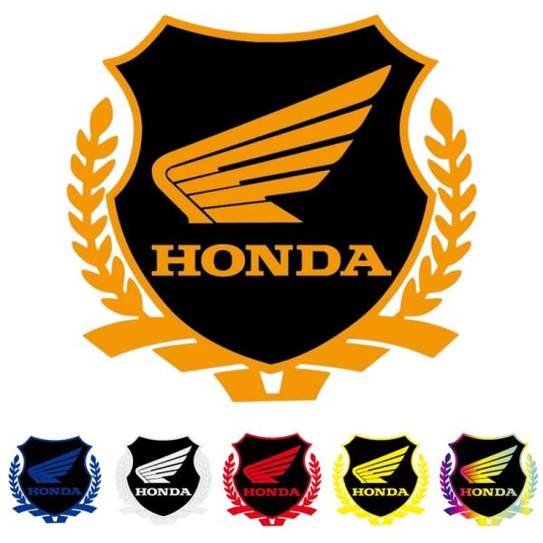 ホンダ ステッカー ウイングマーク HONDA カッティングステッカー デカール 転写タイプ バイク カスタム 稲穂形状 爆買