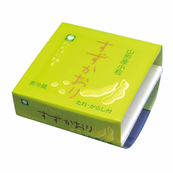 山形県産の納豆用小粒大豆『すずかおり』をもちいて仕込んだ、小粒ながらしっかりした味わいの納豆です。個食化のニーズに合わせた、食べきりサイズの2パックです。                             納豆本来の味を損なわないよう...