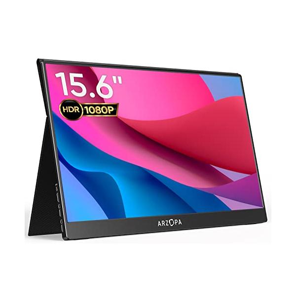 モバイルモニター ポータブルモニター ARZOPA 15.6インチ モバイル