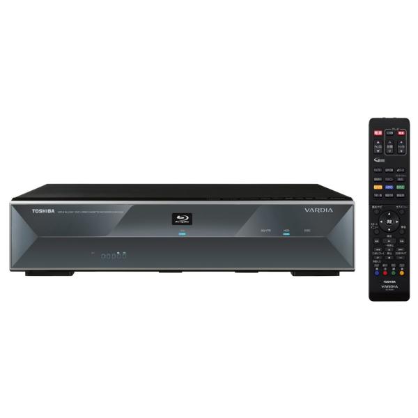 東芝 VARDIA 1TB 2チューナー ブルーレイレコーダー VTR一体型 D