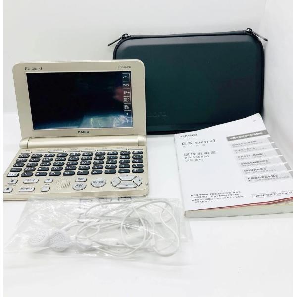 （中古品）CASIO カシオ電子辞書 XD-SK6830 エクスワード あいうえお順配列キーボード【商品説明】※掲載されている商品の写真は代表写真となっておりますので、外箱、説明書、リモコン等は付属しない場合がございます。用途機能として最低...