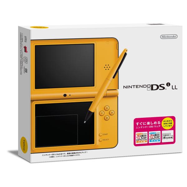 ニンテンドーDSi LL イエローメーカー生産終了 : TNKストア - 通販