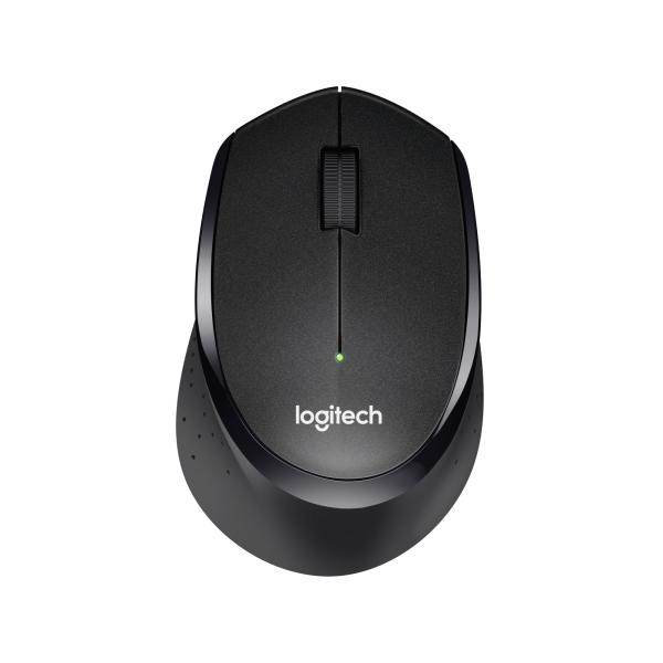 (Black, M330) - Logitech M330 Silent Plus Wireless Mouse (USB for Wind