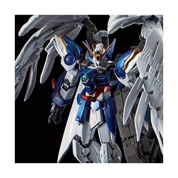 BANDAI ＲＧ ウイングガンダムゼロ ＥＷ &amp; ドライツバーク［チタニウムフィニッシュ］1/144 blue