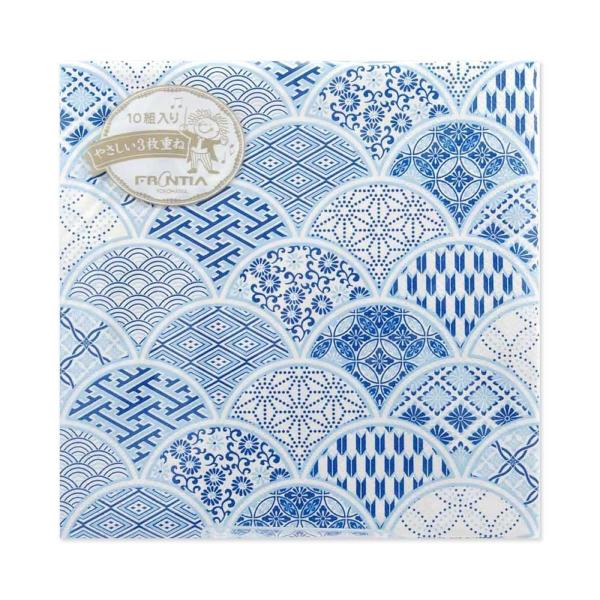 「商品情報」食事を楽しく演出♪テーブルに彩りを添えるペーパーナプキンはいつものティータイムを手軽にランクアップ。日本の伝統柄である波模様のペーパーナプキン。和食器にも合う柄です。テーブルに彩りを添えるペーパーナプキンはいつものティータイムを...