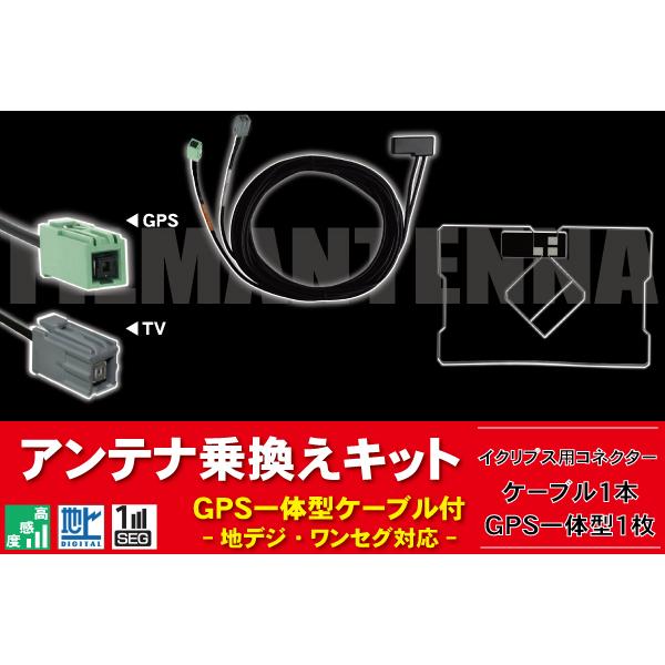 ECLIPSE GPS一体型ケーブル イクリプス 用コネクター AVN110M 対応 