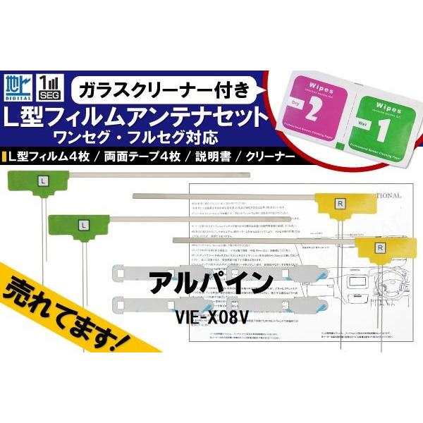 tBAei &amp; ʃe[v &amp; KXN[i[ Zbg ApC ALPINE VIE-X08V p ZO tZO nfW
