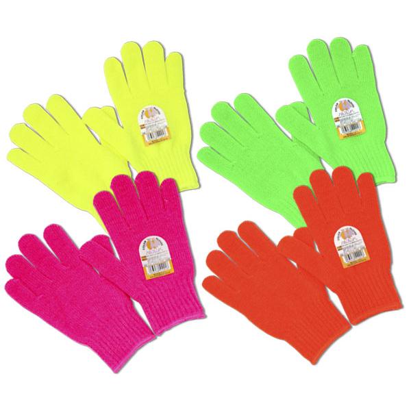 手袋軍手 蛍光カラー手袋 てぶくろ 大人用 Flu Glove シャディと学校用品 トバリ 通販 Yahoo ショッピング