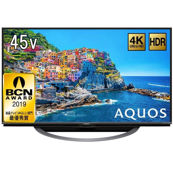 シャープ 45インチ 4K液晶テレビ AQUOS 4T-C45AJ1 SHARP/シャープ 45V型 地上・BS・CS 4K対応液晶テレビ AQUOS（アクオス
