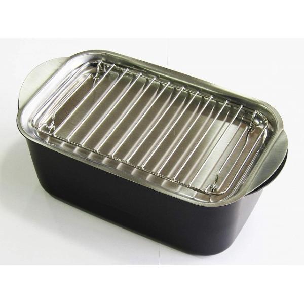 他サイト： 杉山金属　ミニミニ天ぷら角型アミ・フタ付き　KS-3135　日本製の商品画像