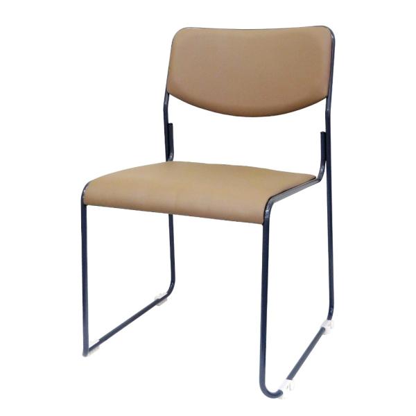 SANKEI サンケイ 会議用イス パイプ椅子 5脚セット スタッキング・連結