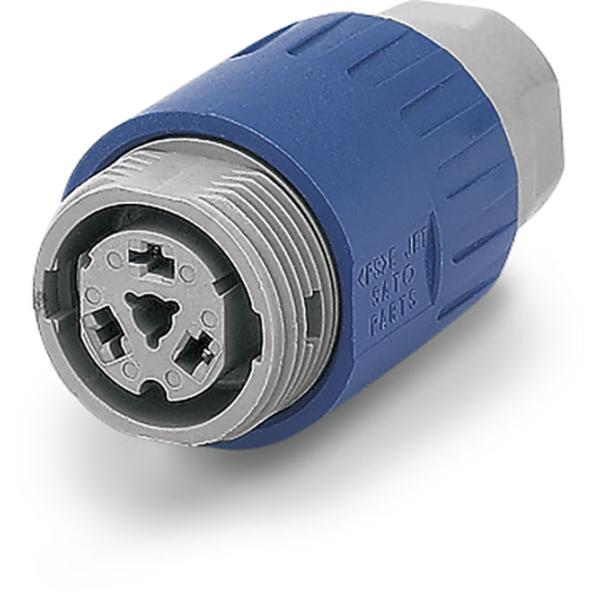 サトーパーツ 丸型 コネクタタイプ 2極 ケーブルマウント 純正品■メーカー：サトーパーツ■入数：１本■型番：CN-70-BJ-2P■用途電源用コンセントコネクタプラグ側のストッパーリングにより安定性と安全性の向上コードクランプによりコンタ...