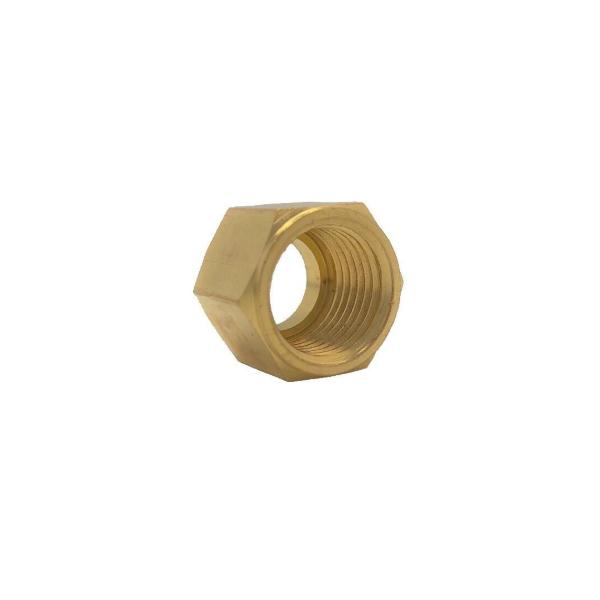 CO2/TIG用ガスホース ナット（9/16-18UNF） 1本単価ネジサイズ：9/16-18UNF 全長：14.5mm