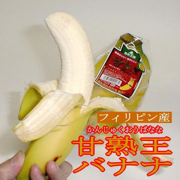 バナナ 甘熟王バナナ かんじゅくおうばなな 6パック 4〜5房/1 バナナ 甘熟王バナナ かんじゅくおうばなな 6パック 4〜5房/1