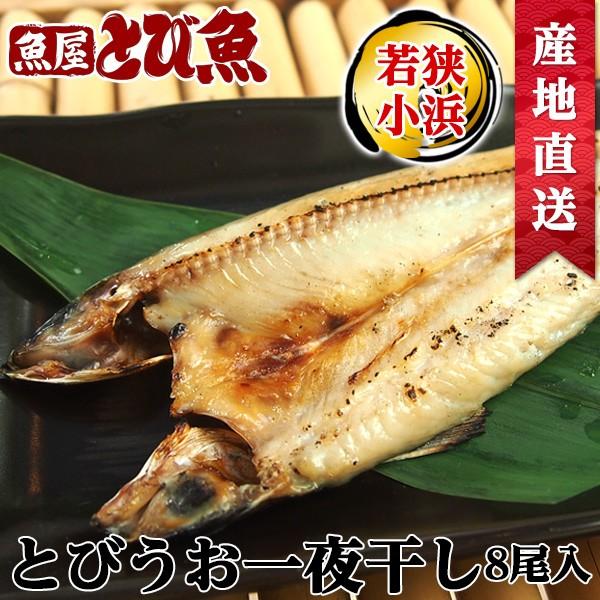 トビウオ とびうお 干物 一夜干し 8尾入 頭 尾約22cm 若狭湾産 Tobiuohimono 魚屋 とび魚 通販 Yahoo ショッピング