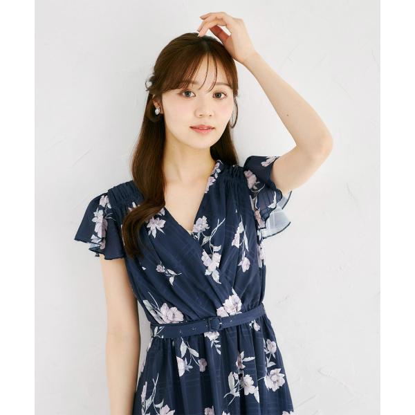 tocco closet（トッコ クローゼット） ベルト付きシアーチェック