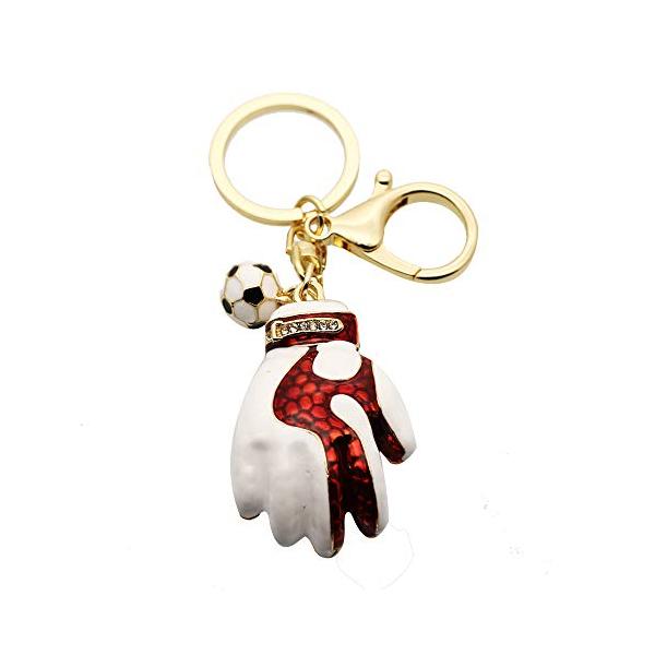 Jiyaoandx キーホールダー メンス 人気 サッカー リング カップル レディース キーチェーン サッカーグローブ 男 Rys 栃木流通センター 通販 Yahoo ショッピング