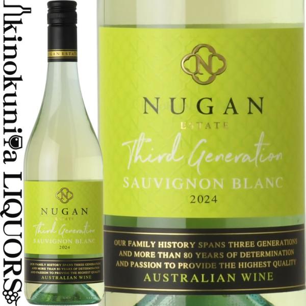 ヌーガン / サード ジェネレーション ソーヴィニヨン ブラン [2024] 白ワイン 辛口 750ml / オーストラリア / THIRD GENERATION NUGAN ESTATE