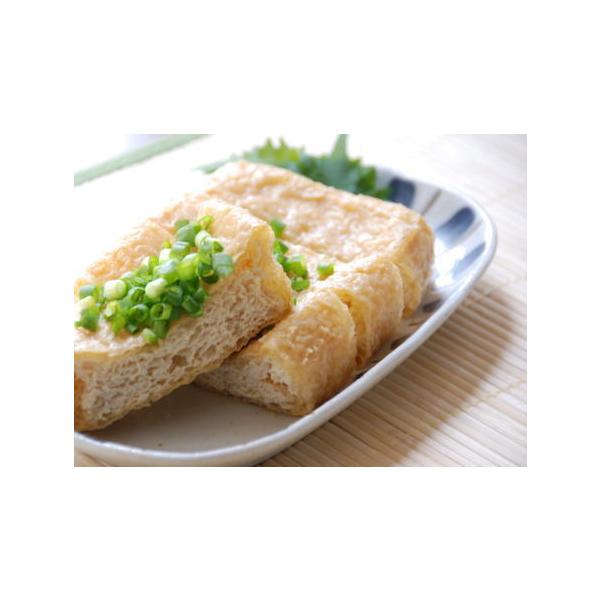 栃尾の油揚げの甘味噌漬けです！油揚げの表面に甘しょっぱいお味噌がついています。■原材料　丸大豆（遺伝子組換えでない）、菜種油、凝固剤（塩化マグネシウム＝にがり）、味噌、みりん■消費期限　出荷日を含めて5日間■保存方法　要冷蔵（10℃以下）■...