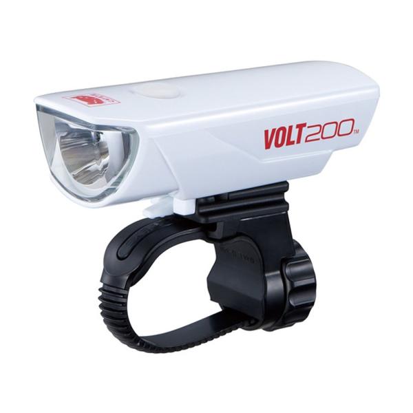 他サイト： キャットアイ(CAT EYE) LEDヘッドライト [VOLT200] USB充電式 ホワイト HL-EL151RC 自転車の商品画像