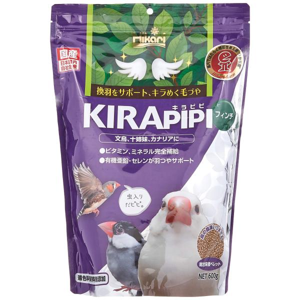 他サイト： Hikari(ヒカリ) キラピピ フィンチ 600グラム (x 1)の商品画像